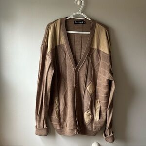 Vintage wool blend cardigan